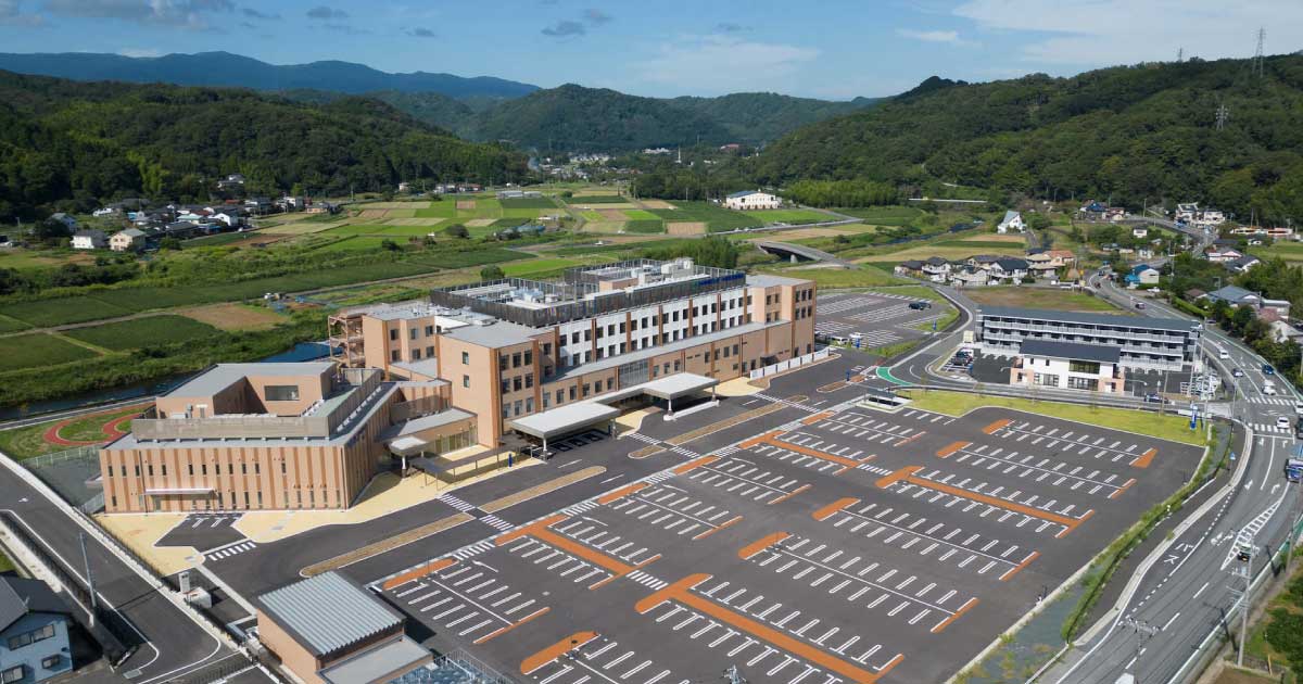 JA静岡厚生連 中伊豆温泉病院の外観